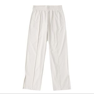 NWT Abercrombie & Fitch Traveler Track Pants in Cream